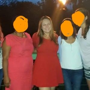 Express Red Mini Dress